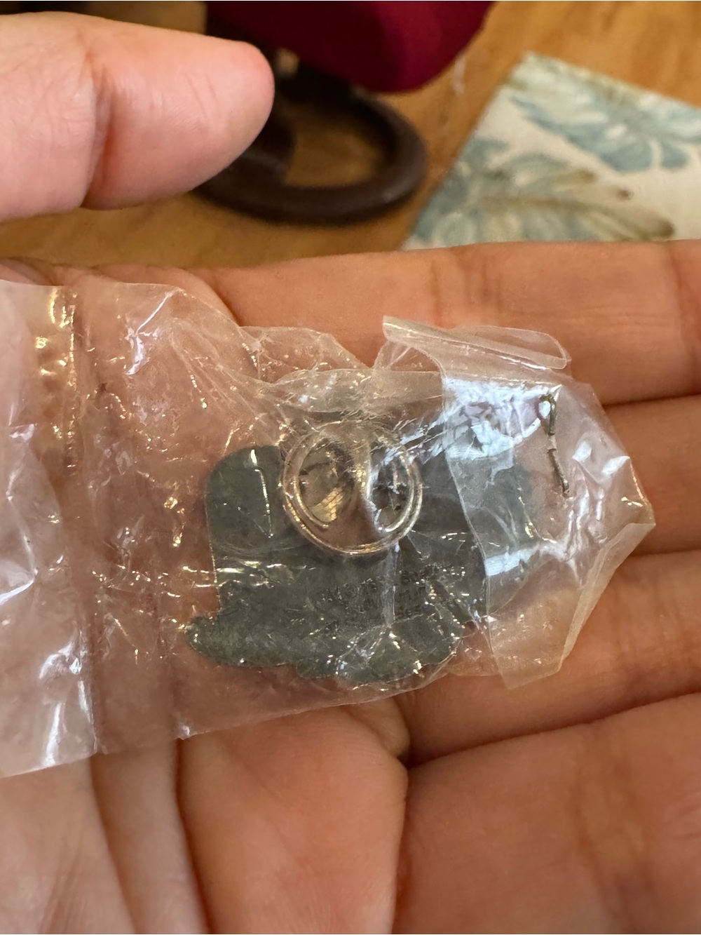 Charmed Script Logo Metal Pin - Silver - Picture 2 of 2